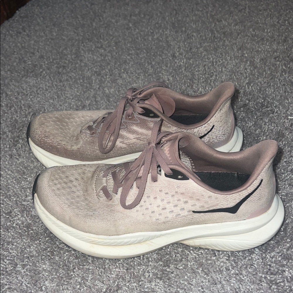 Hoka Mach 6 Rose Pink Women's Pink Athletic Shoes
